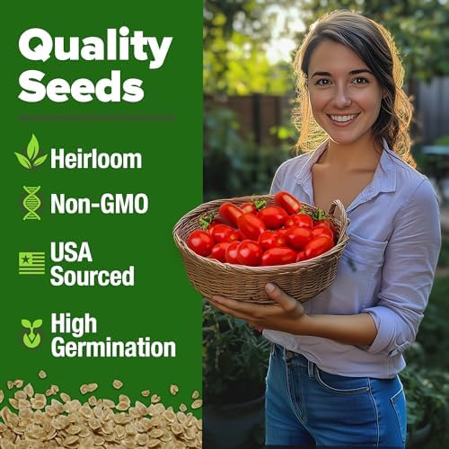 HOME GROWN San Marzano Tomato Seeds, 66+ Seeds, Solanum lycopersicum - Image 2