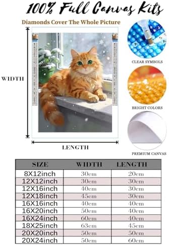 Highland Cow Diamond Art 5D Full Round Drill Diamond Painting Kit - Image 2