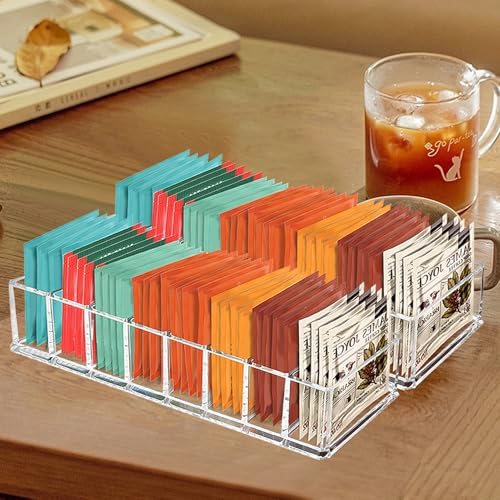 Tasybox Tea Bag Organizer, Tea Holder, Tea Organizers and Storage, 2 Pack - Image 2