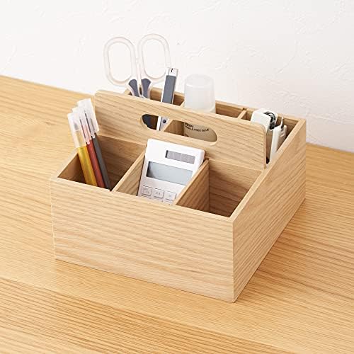 無印良品 MUJI 44310236 Wooden Tool Box, Approx. 6.6 x D 6.6 x H 5.0 inches (16.8 x 16.8 x 12.6 cm) - Image 5