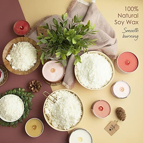 Etienne Alair Soy Candle Making Kit for Adults & Kids, Candle Making Supplies, DIY Candle Making Kit for Beginners, Natural Soy Wax Candle Making Kits - Complete Candle Kit, 1 Lbs - Image 4