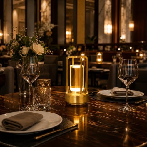 2 Pack Cordless Table Lamps, Rechargeable LED Decorative Lamp - Image 2