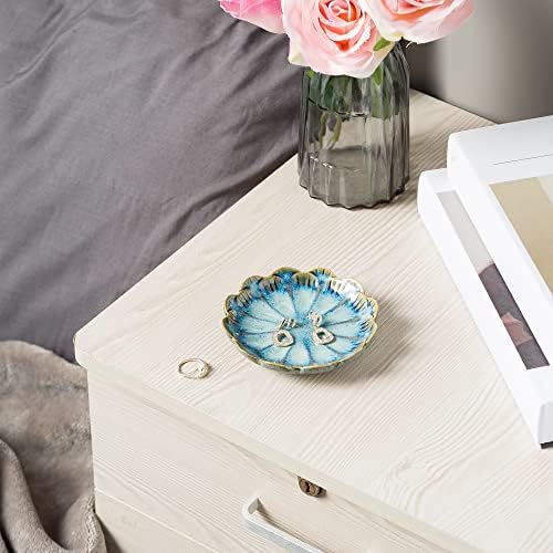 BEUNAIZER Jewelry Dish Tray, Ring Dish, Ceramic Trinket Tray, Key Bowl - Image 2