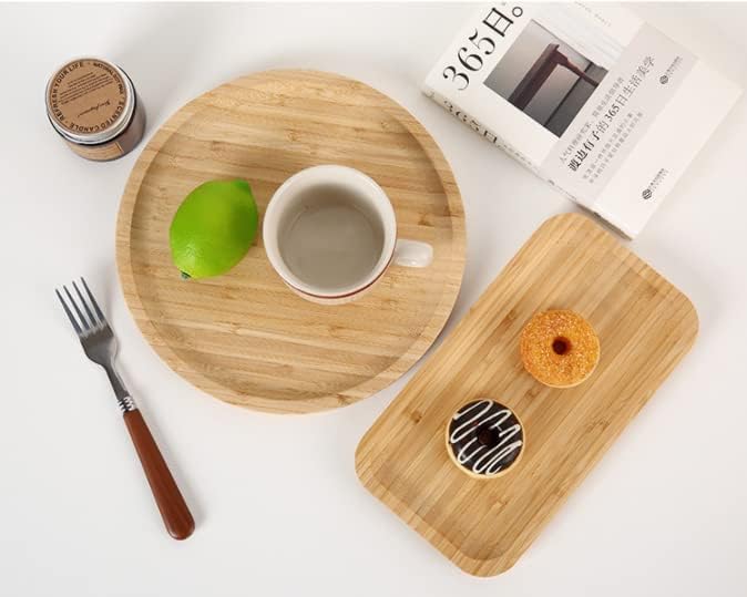 Bamboo Vanity Tray, Bathroom Counter Tray, Toilet Tank Tray, Bathroom Tray for Organizing and Home Decor, 7.9 x 5.1 x 0.8 inch - Image 6