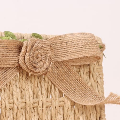 Moosky Mini Wicker Shelf Storage Baskets, Beige, 7.1" x 4.7" x 3.9" - Image 5