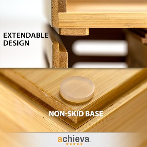Achieva Bamboo Desk Organizer (71001) - Image 3