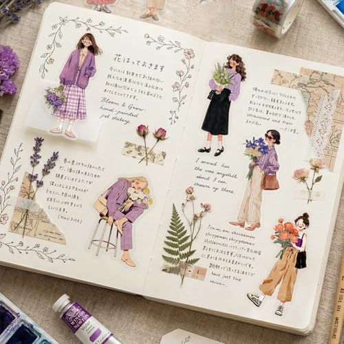 Natural Flower Stickers for Scrapbooking (61) - Image 6