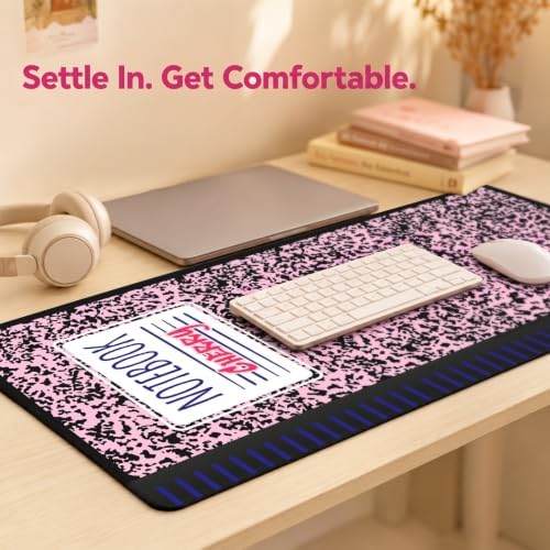 Notebook Mouse Pad, 35.4x15.7in, Large Desk Mat for Office Gaming - Image 2