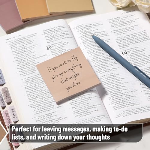Mr. Pen- Sticky Notes, 3"x3", 12 Pads, 600 Sheets, Vintage Brown - Image 4