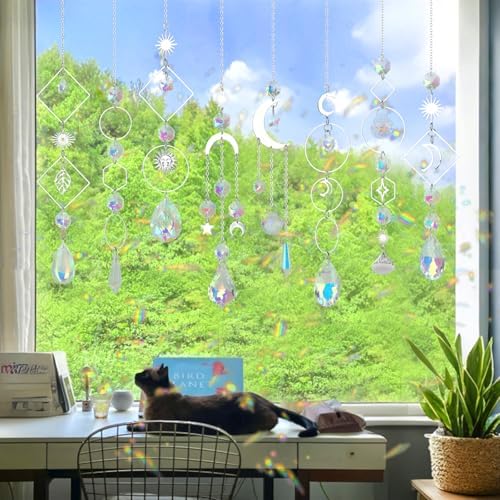 228pcs Sun Catcher Kits for Adults, DIY Arts and Crafts for Women - Image 3