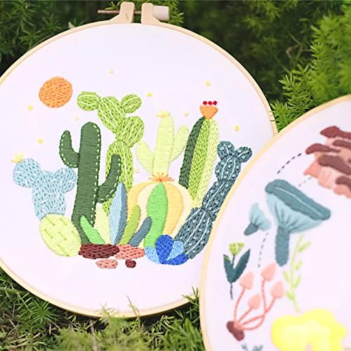 HAND U JOURNEY Basic Embroidery Kit, 28 Stitch Techniques - Image 5