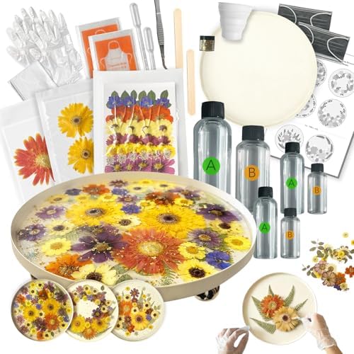 Auraeve All-in-One Craft Resin Tray Kit for Adults, Gift for Women by AuraeveStudio