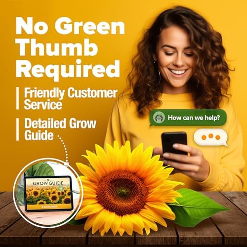 HOME GROWN Sunflower Mix Seeds, 8 Variety, 1,000+ Seeds - Image 7
