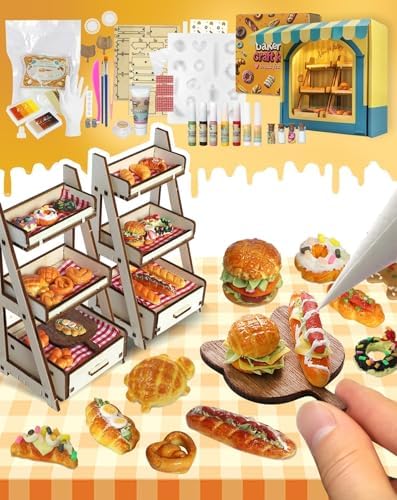 iLAND Crafts for Teens 14-16 Adults Bakery DIY Clay Art Kit, Birthday Gifts by ILANDTradingCoLtd