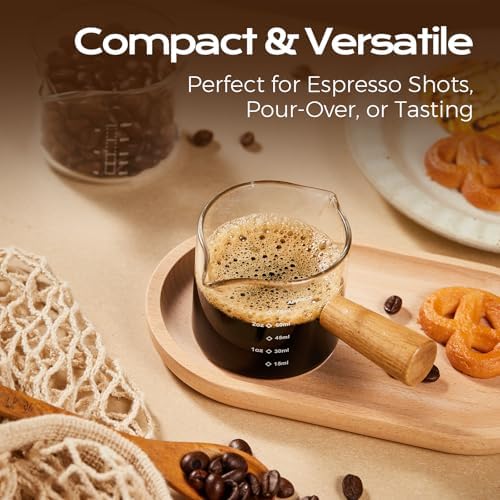 YARRAMATE 2.5oz Double Spout Espresso Shot Cup with Handle - Image 6