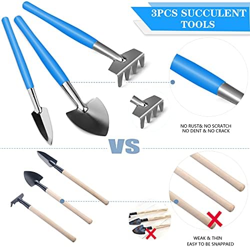 13 Pcs Succulent Care Tools, Mini Garden Transplanting Tool Set - Image 3