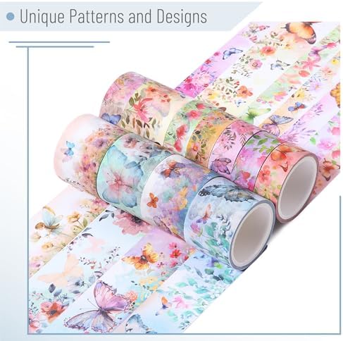 Mr. Pen- Washi Tape Set, 20 Rolls, Assorted Sizes, 4.37 Yards/Roll - Image 3