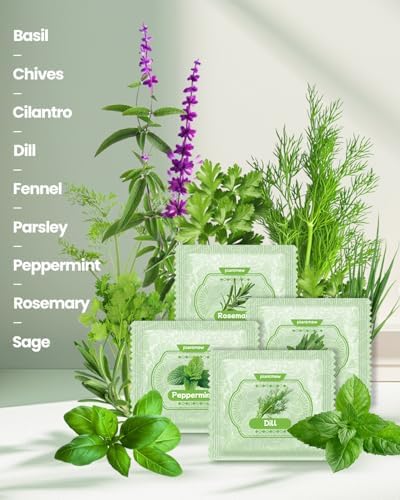 Gift for Women, Mom, Her – 9 Herb Indoor Window Garden Kit | Complete Herb Seeds Starter Set with Pots, Soil, Tools & Markers | Heirloom Herbs | Birthday, Housewarming, New Home, Mother's Day - Image 3