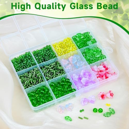 conglow DIY Beaded Flower Kit for Adults Make 3D Crystal Flower Pots - Image 3