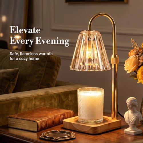 Marycele Candle Warmer Lamp with Timer, Vintage Home Decor, Gifts for Women - Image 2