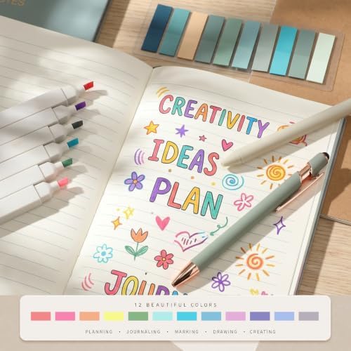 51 Pcs Aesthetic Journaling Stationery Set,Morandi Green - Image 6