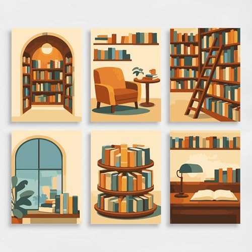 Davincified Libraries - Mini Paint by Numbers Set by Davincified