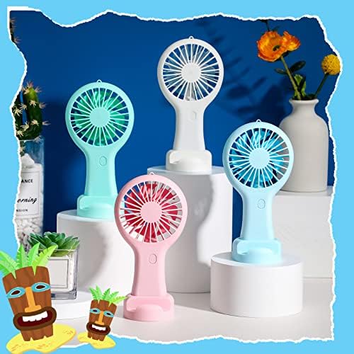 Woanger 12 Pcs Mini Handheld Fan,Vibrant Colors - Image 4