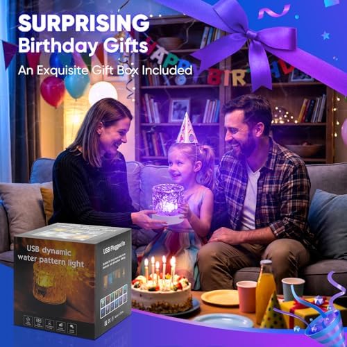 YXQUA Ocean Wave Projector, 16 Colors Northern Lights, Rechargeable - Image 6