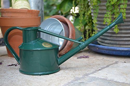 Haws Handy Plastic Watering Can, Mini Water Can for Indoor Plants, Succulents and Flowers, Green, 1 Pint - Image 4