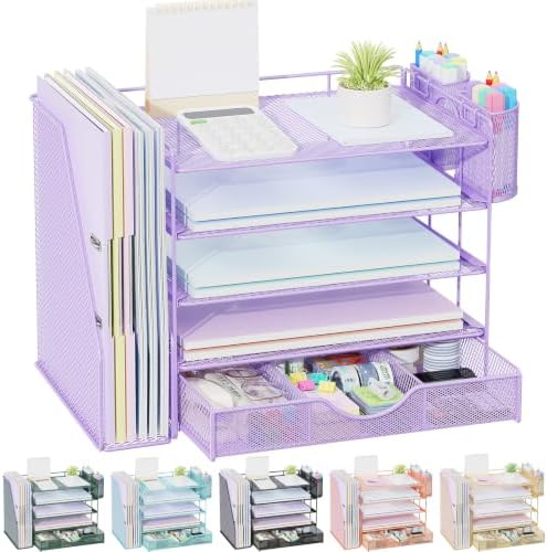 gianotter 5-Tier Desk Organizer with Drawers and File Holders by gianotter
