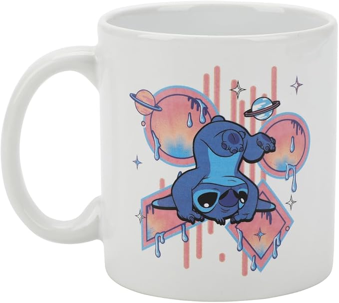 Disney Stitch Not So Ordinary 16 Oz White Ceramic Mug