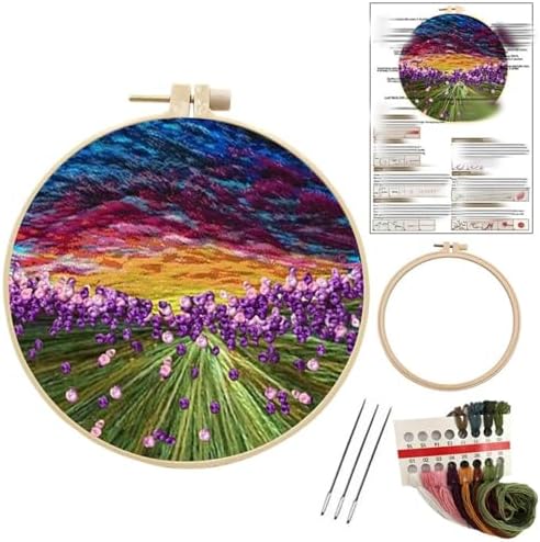 Craft Set for DIY Art Relaxation(Purple Lavender) by Unknown