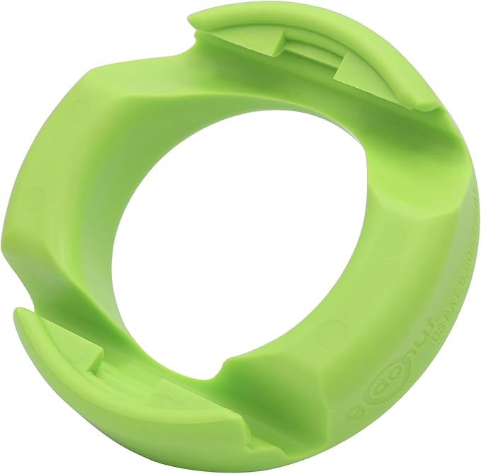 GoDonut – Phone Stand Original – Cell Phone Holder + Tablet Stand Desk Organizer – Compatible with Tablet, iPhone 17 16 15 14 Pro Max, Android & Most Smartphones - Lime Green