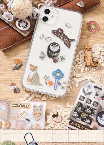 Alideco 30pcs Scrapbook Stickers Vintage Gourmet Desserts Sticker Book for Adults Sticker journaling Stickers for Scrapbooking (shiguangxiaoji) - Image 6