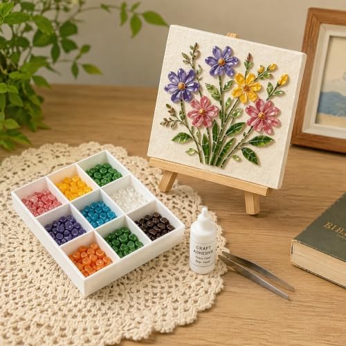 Sea Glass Ocean DIY Kit | Seaglass Mosaic Art Craft Kits for Adults - Image 5