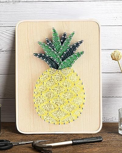DIY String Art Kit for Beginner, DIY Pineapple Craft Kit,Unique Gift,Craft Kit for Holidays - Image 5