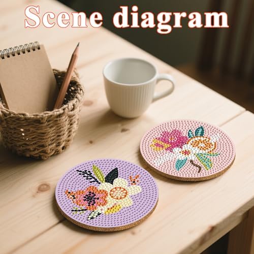 Gem Dots Craft Arts Supplies Party Home Decor 8pcs - Image 6
