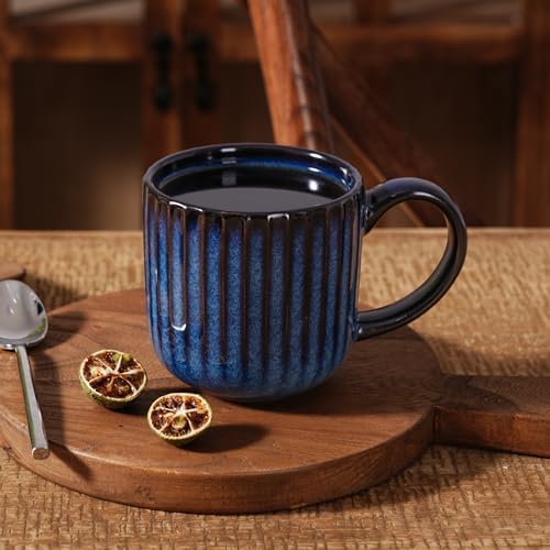 famiware Coffee Mugs Set of 6, Starlight 11 oz Mug Cups Set with Handle - Image 2