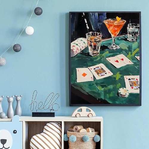 Vintage Poker Diamond Art Kits for Adults Diamond Painting Kit for Beginner - Image 4