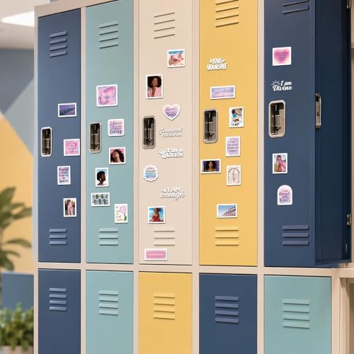 Purple Vision Board Supplies - 50 Pcs Aesthetic Black Girl Stickers - Image 5