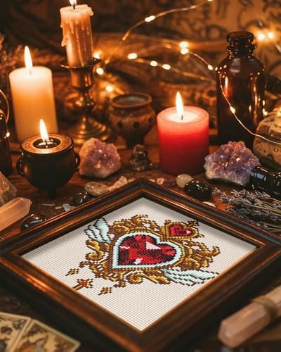 forever young Vowed Heart Minigem Horror Diamond Painting Kits for Adults - Image 2