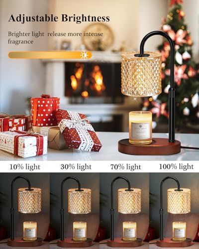 Engpure Candle Warmer Lamp with Timer Dimmer Height Adjustable for Women Birthday Gift, Mothers Day Gift, House Warming Gifts New Home Decor, Electric Candle Warmer Gifts for Women - Image 3