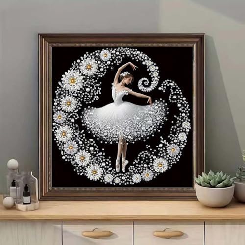 Elegant Dancer Diamond Art Kits for Adults,Diamond Painting Kits 12×12 inch - Image 2