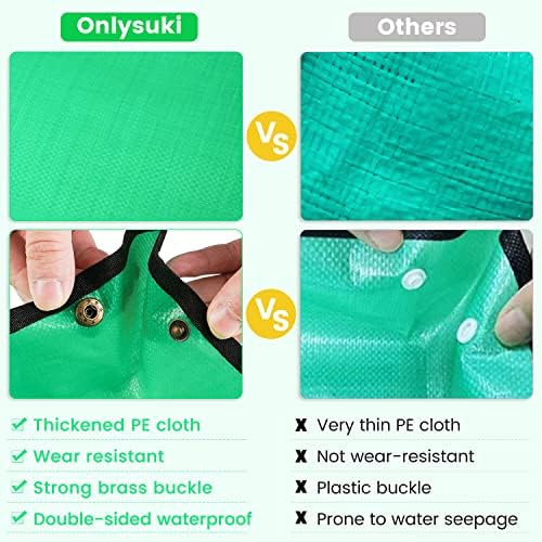 Repotting Mat for Indoor Plant Transplanting Control Mess, 26.8"X26.8" Waterproof Succulent Potting Mat Square Planting Tray Soil Change Mat Gardening Gifts for Plant Lovers - Image 5