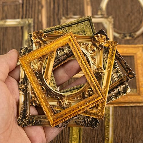 100 Pcs Vintage Frame Stickers Metallic by JUNKJWBZ%7CPeelStickInspir