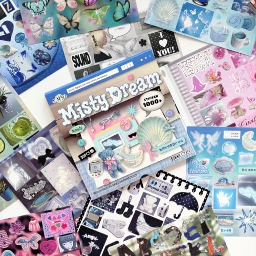 500+Japanese Stickers for Scrapbooking Supplies,Vintage Stickers for DIY - Image 3