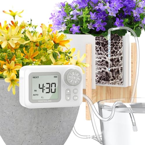 Moistenland Automatic Plant Waterer, Indoor Plant Watering System by Moistenland