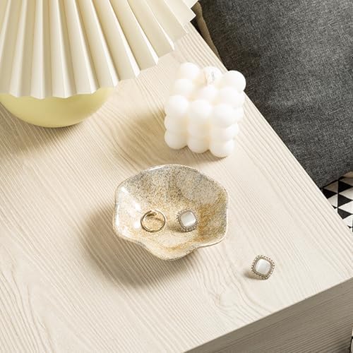Ceramic Ring Dish, Jewelry Trinket Tray for Rings and Earrings - Image 3