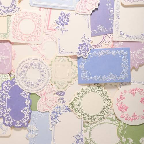 120Pcs Aesthetic Decorative Craft Material Paper by Unknown