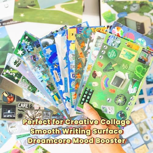72 Sheets Dreamcore Aesthetic Sticker Book - Image 2